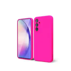 GENERICO - Carcasa Compatible Con Samsung S24 Goma Fucsia