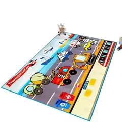 ANGELES DEL HOGAR - Alfombra Infantil Tiernos Diseños Decorativos 120x180cm