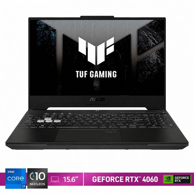 Notebook Gamer TUF Gaming F15, i7-13620H, RTX 4060,15.6 144Hz, 16GB Ram, 512GB SSD, W11