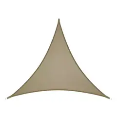 GENERICO - Toldo Vela Triangular Malla Sombra 4x4x4 mts