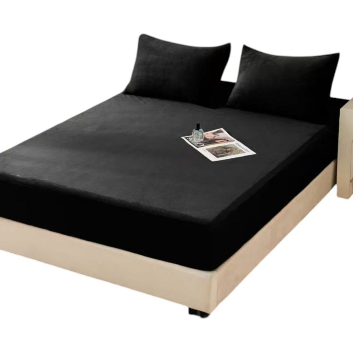 GENERICO - Cubrecolchon Plush Impermeable Super King