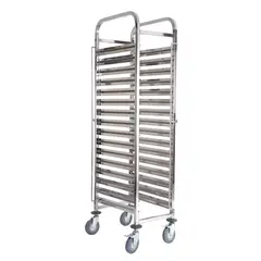 PROCHEF - Carro Bandejero 15 Bandejas GN 11. Acero Inoxidable