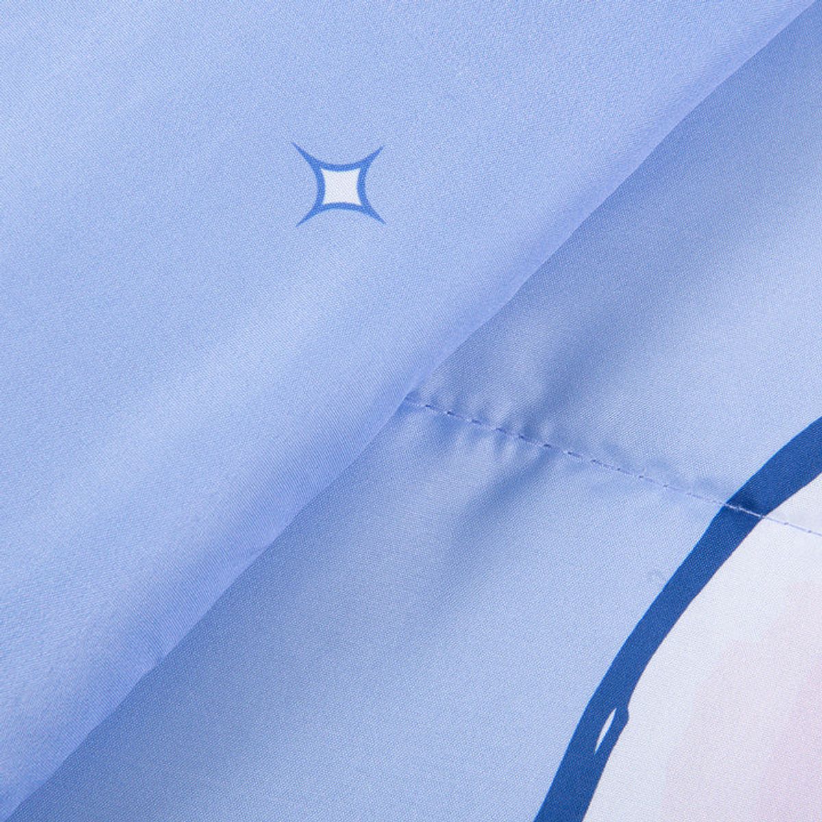 MASHINI - CUBRECAMA PLUMON REVERSIBLE STITCH LUNA MASHINI 1.5 PLAZAS