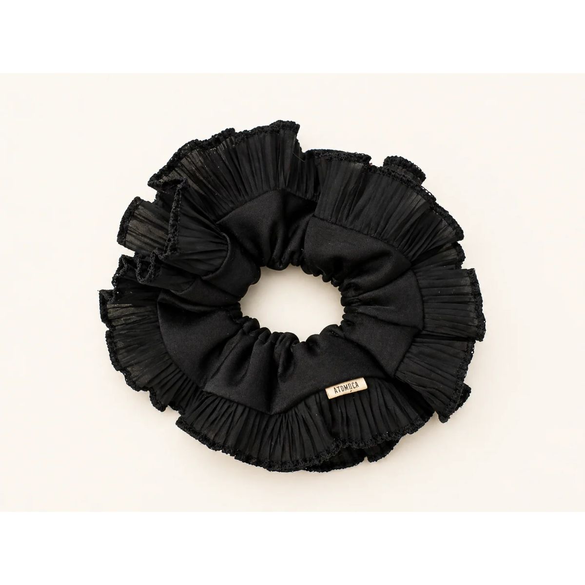 ATOMICA STRAP - Colet Maxi Scrunchie Negro Clasic
