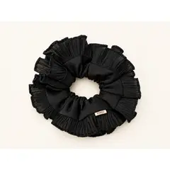 ATOMICA STRAP - Colet Maxi Scrunchie Negro Clasic