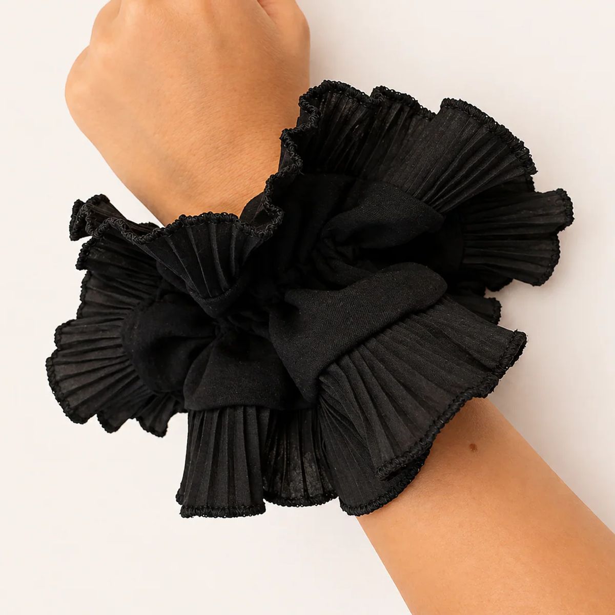 ATOMICA STRAP - Colet Maxi Scrunchie Negro Clasic