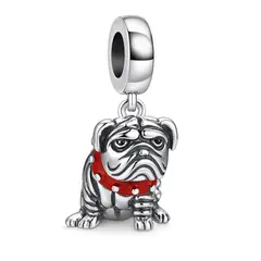 TODOJOYAS - Charm Dije Colgante Plata 925 Bulldog Inglés