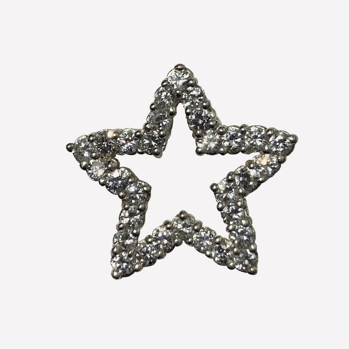 TAETHAI - Colgante o dije de plata 925, estrella Circones