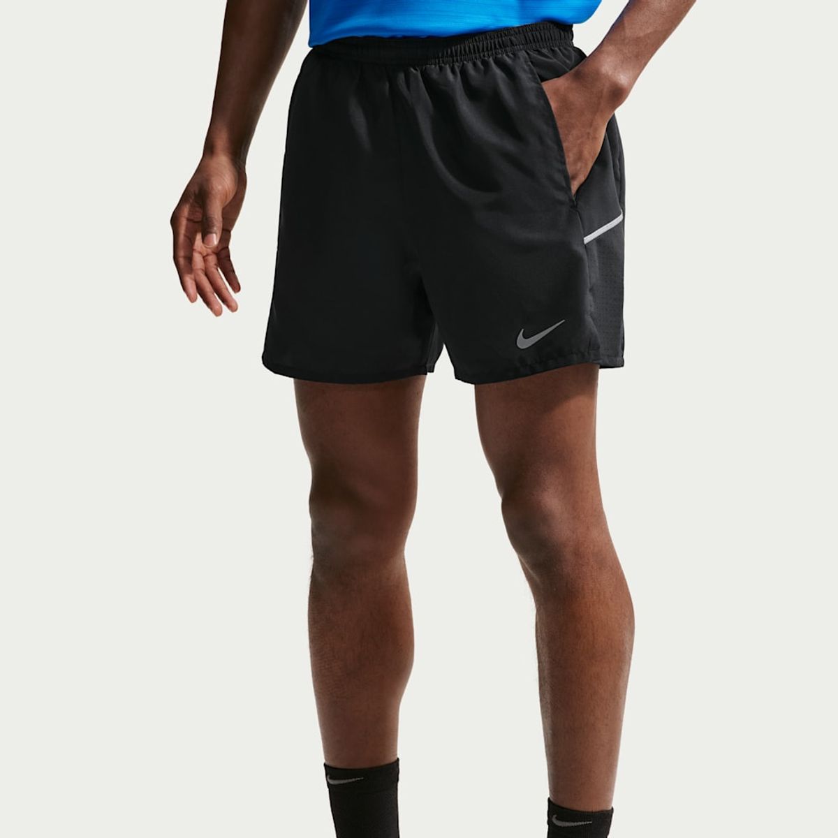 NIKE - Shorts Nike Miler Negro Hombre
