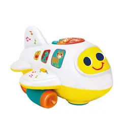 ORGANIZA2 - Avión Didáctico Musical Para Bebés Con Luces Y Sonidos