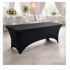 GENERICO - Funda De Mantel Tela Spandex Mesa 244x60x74cm Evento