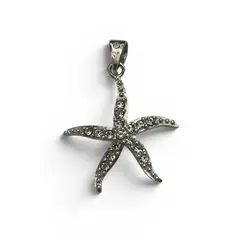 TAETHAI - Colgante o dije de plata 925 , estrella mar circones