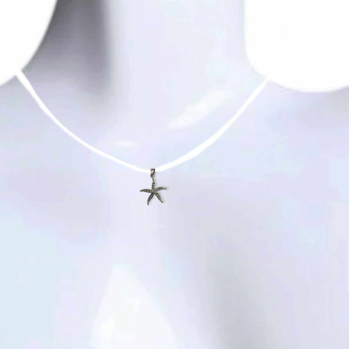 TAETHAI - Colgante o dije de plata 925 , estrella mar circones
