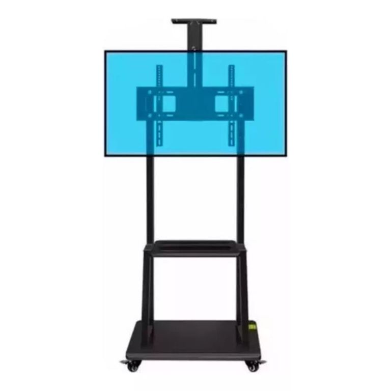 GENERICO Soporte Tv Stand Movil Pie Con Ruedas 32 A 75 Pantalla Plana