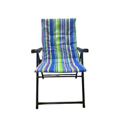 GENERICO - Silla Reposera Acolchadas Jardin Playa Camping Plegable