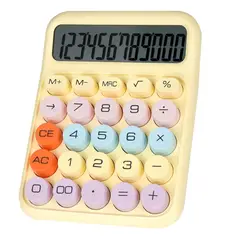 GENERICO - Calculadora Escritorio Teclado Mecánico Kawaii Colores