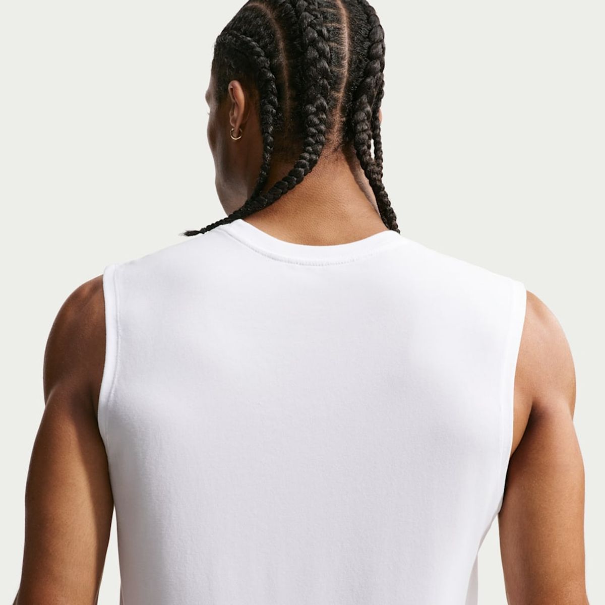 NIKE - Polera Nike Pro Blanco Hombre