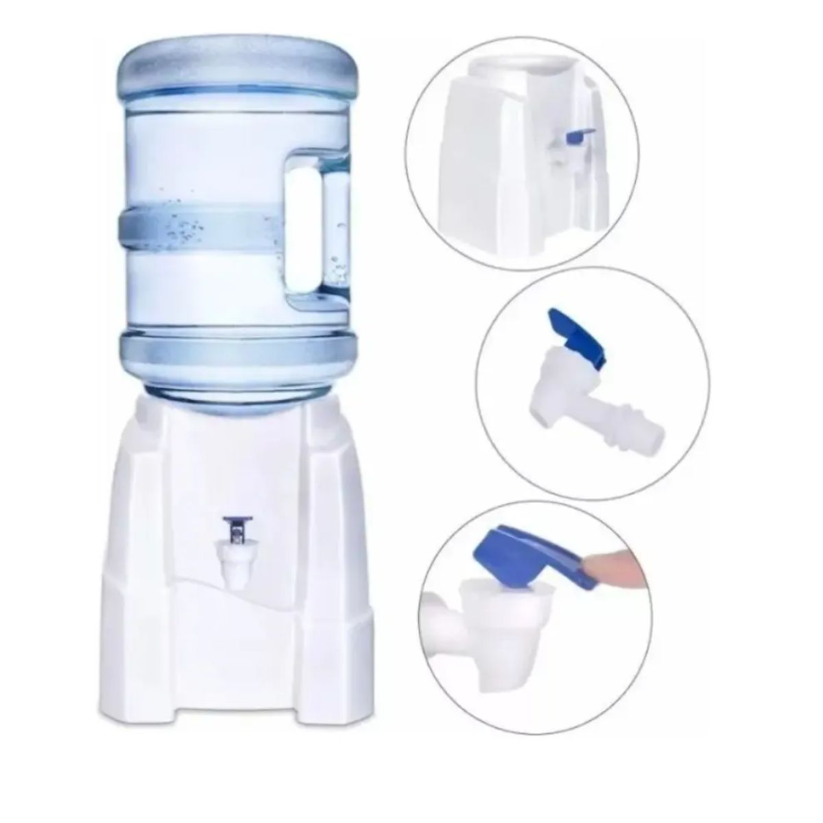 GENERICO - Dispensador Para Agua Purificada De Sobremesa Color Negro