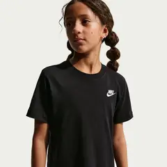 NIKE - Polera Sportswear Negro Unisex niño
