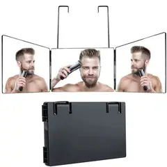 MOVI - Espejo Triple 360 Para Barbería o Maquillaje