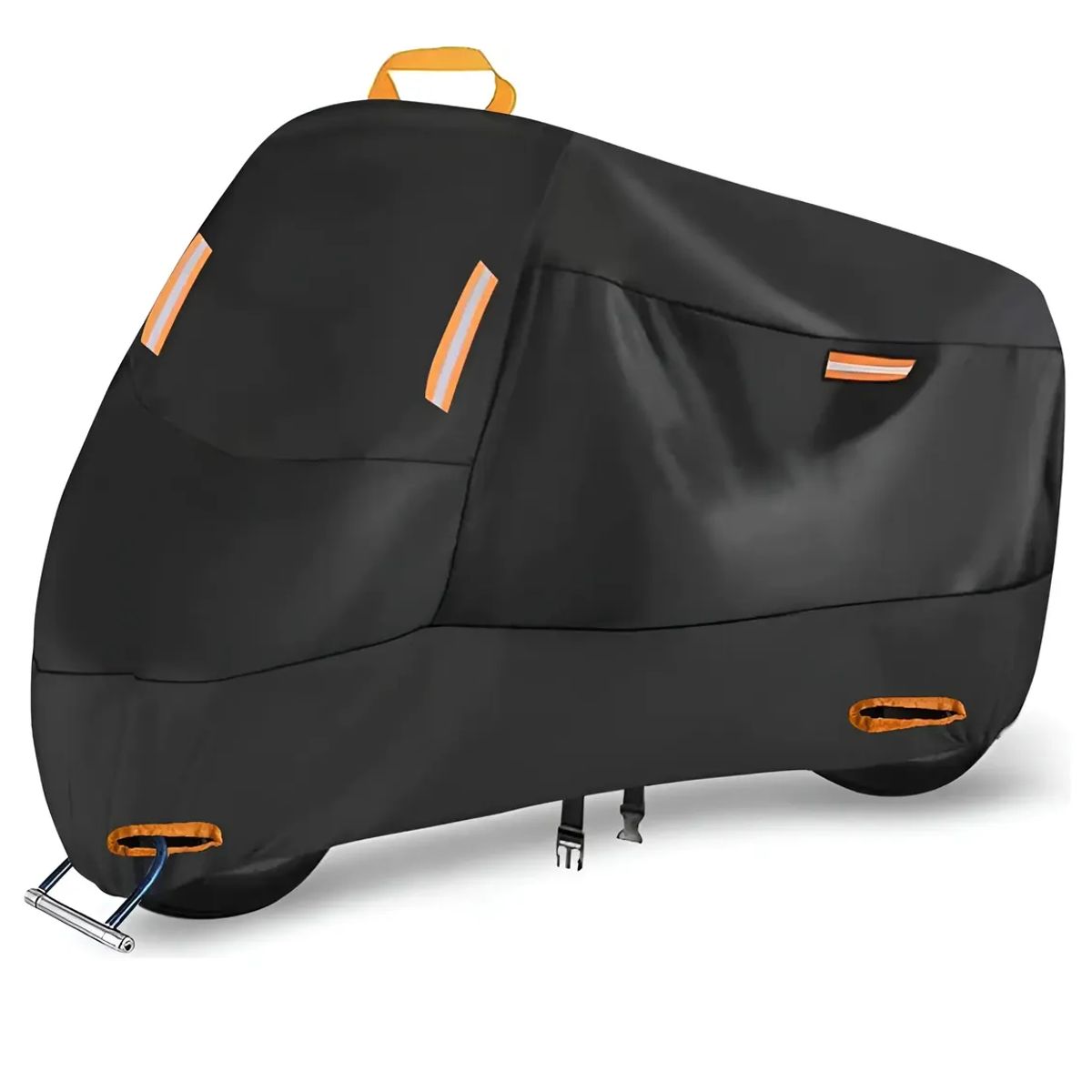 GENERICO - Funda Impermeable 100% Protector Cubre Motos Bicicletas Xxl
