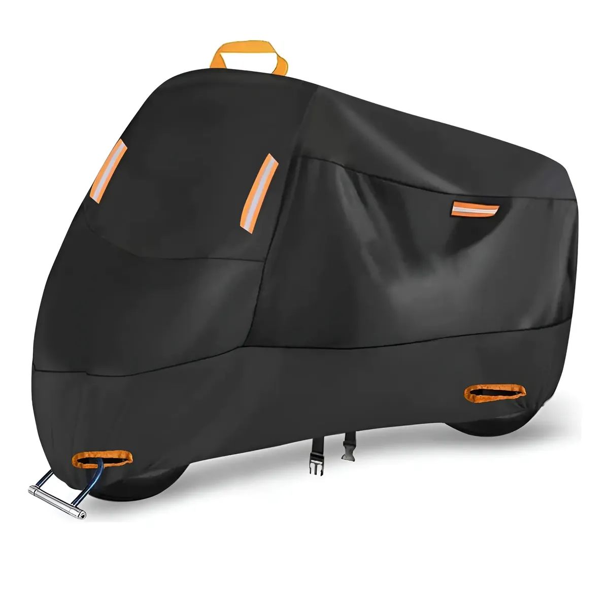 GENERICO - Funda Impermeable 100% Protector Cubre Motos Bicicletas Xxl