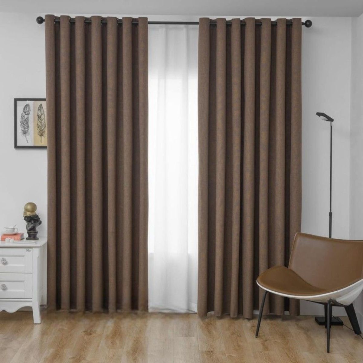 GENERICO - Cortinas blackout pack 2 Panos 140x230
