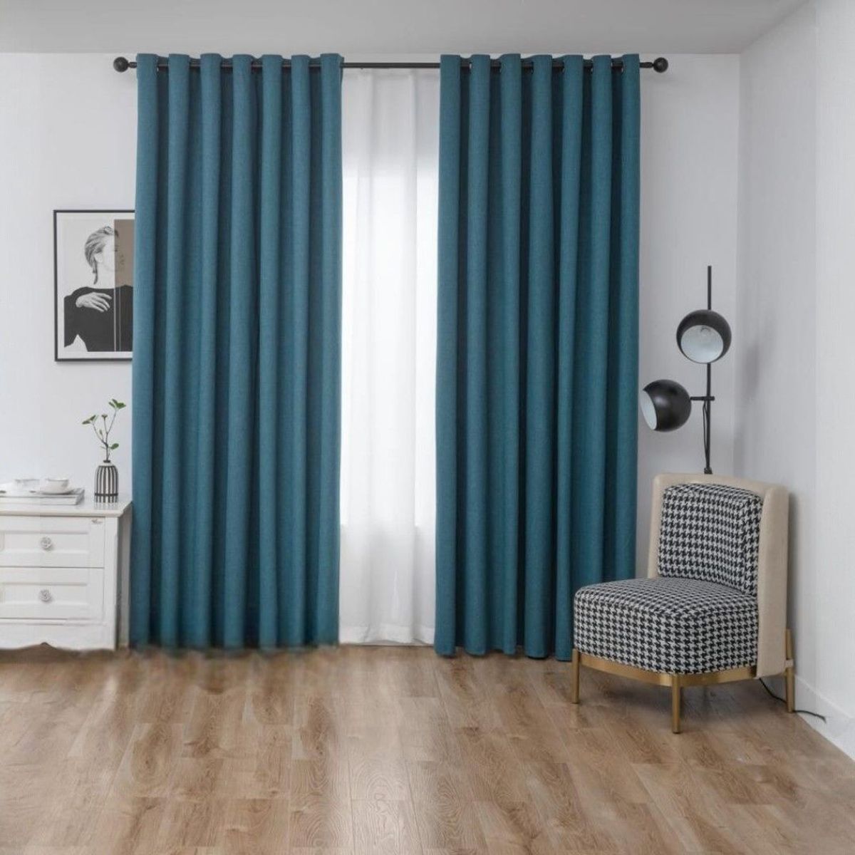 GENERICO - Cortinas blackout pack 2 Panos 140x230
