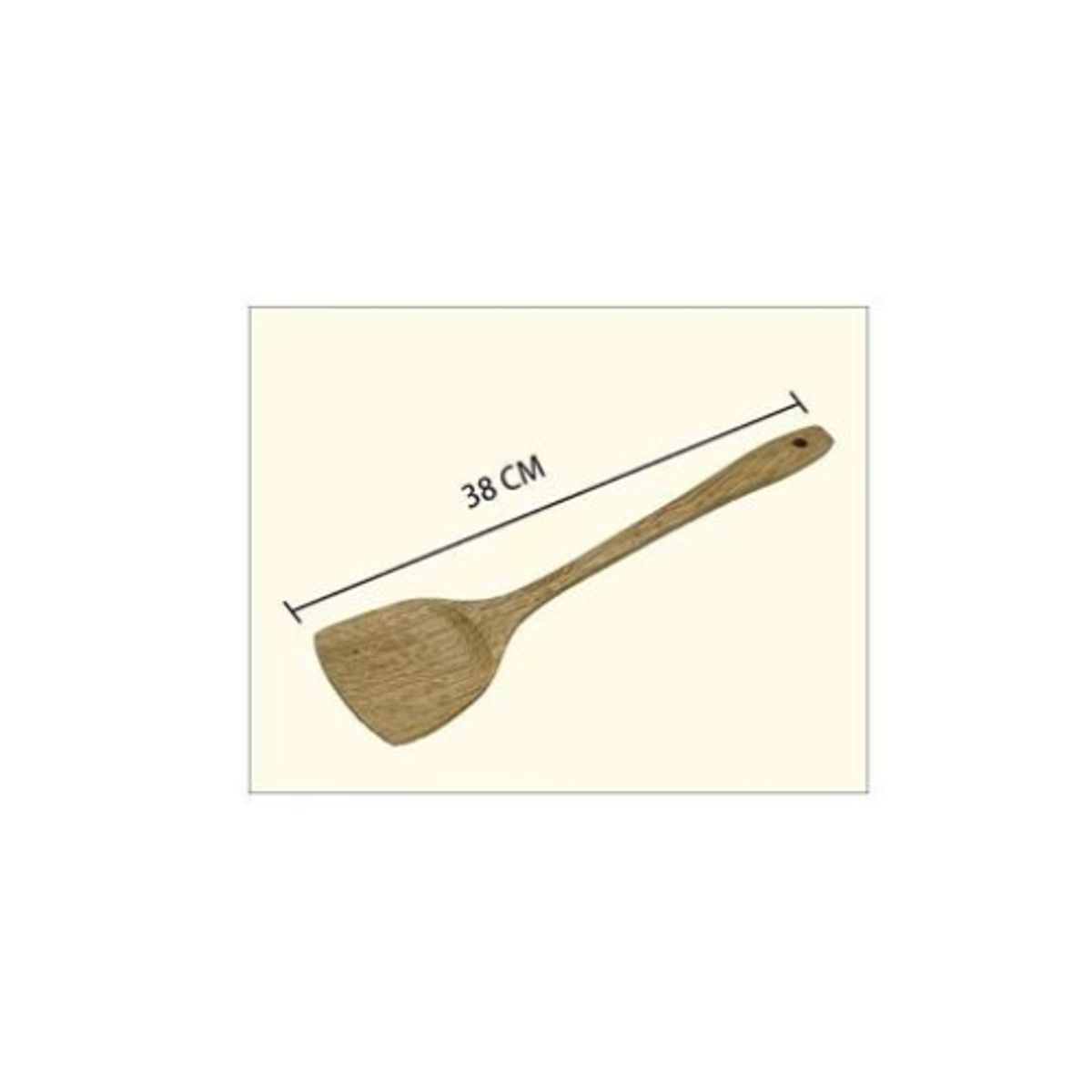 GENERICO - Espátula Madera Bambú 38 cm 12 Unid