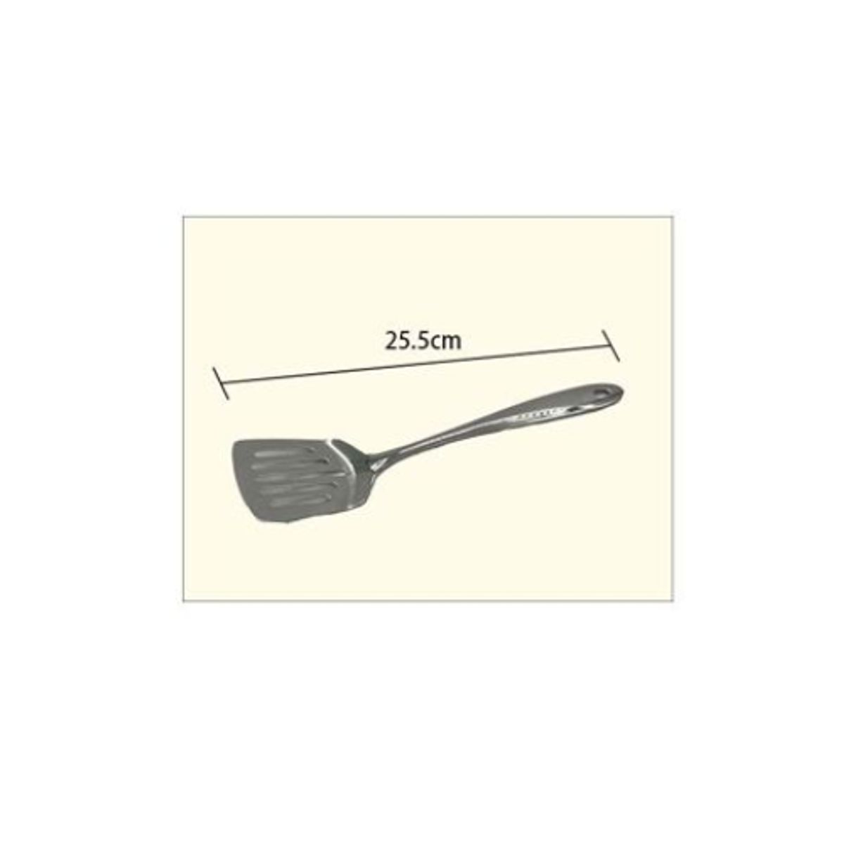 GENERICO - Espatula De Cocina 25.5cm Acero Inox 12 Unid