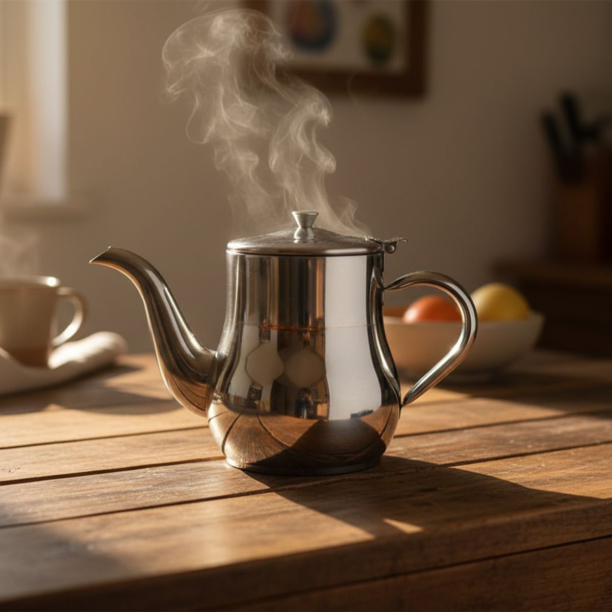 GENERICO - Tetera Infusor Acero Inoxidable 32 Oz Te Infusiones Filtro