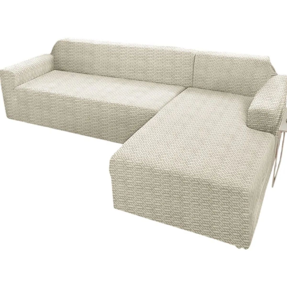 GENERICO - Funda Cubre sillón Tipo L Texturizado