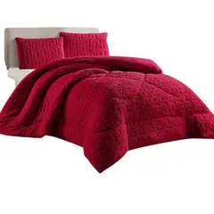 GENERICO - Cobertor De Invierno Sherpa Texturizado 2 Plazas