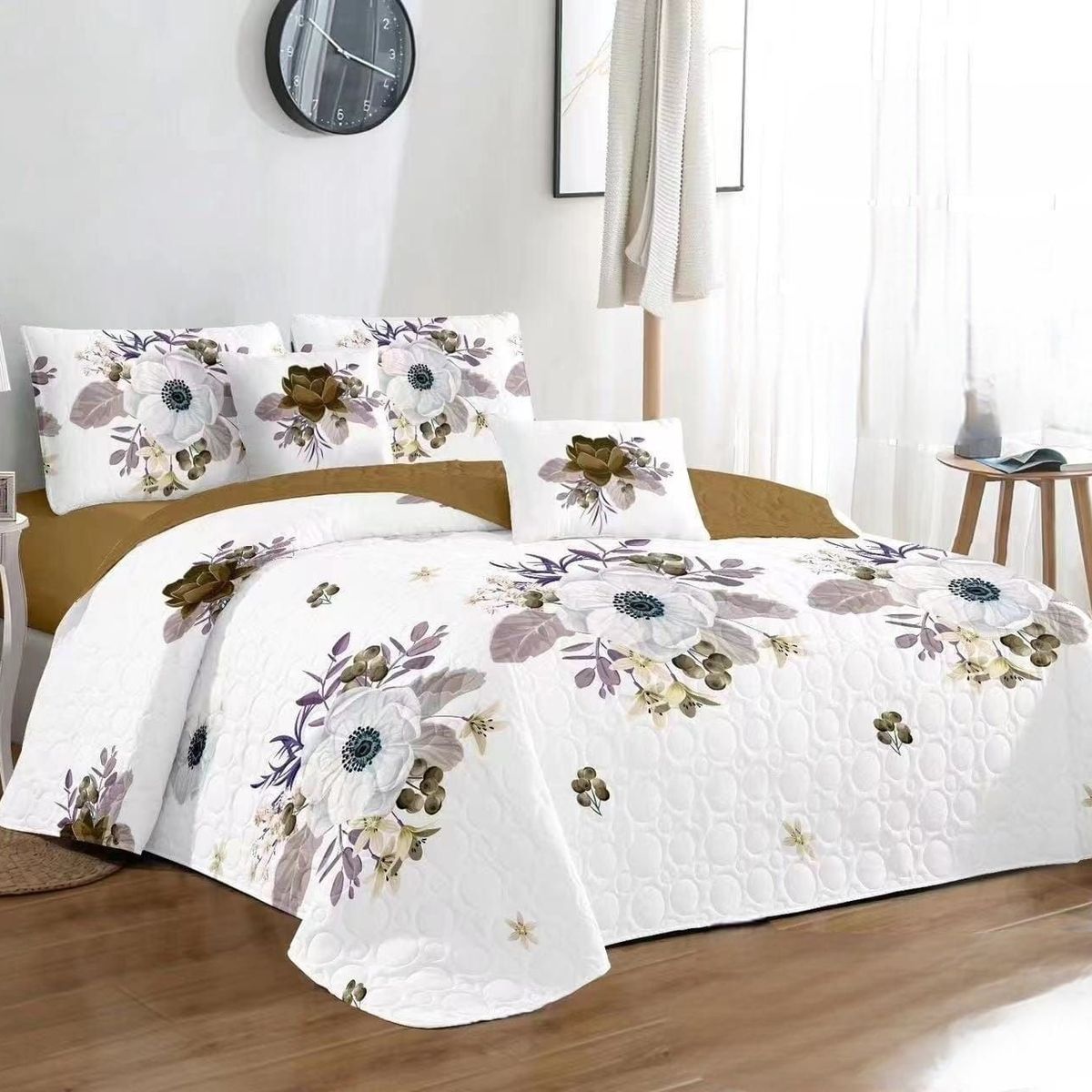 GENERICO - Cubrecama Quilt De Verano Con Diseño 2 Plazas