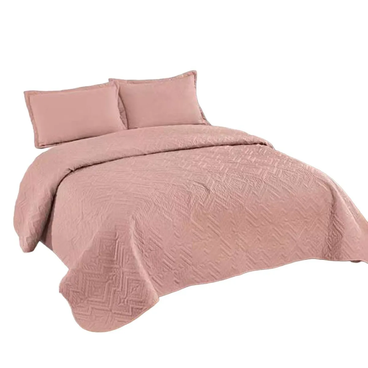 GENERICO - Cubre Cama De Verano Unicolor 2 Plazas