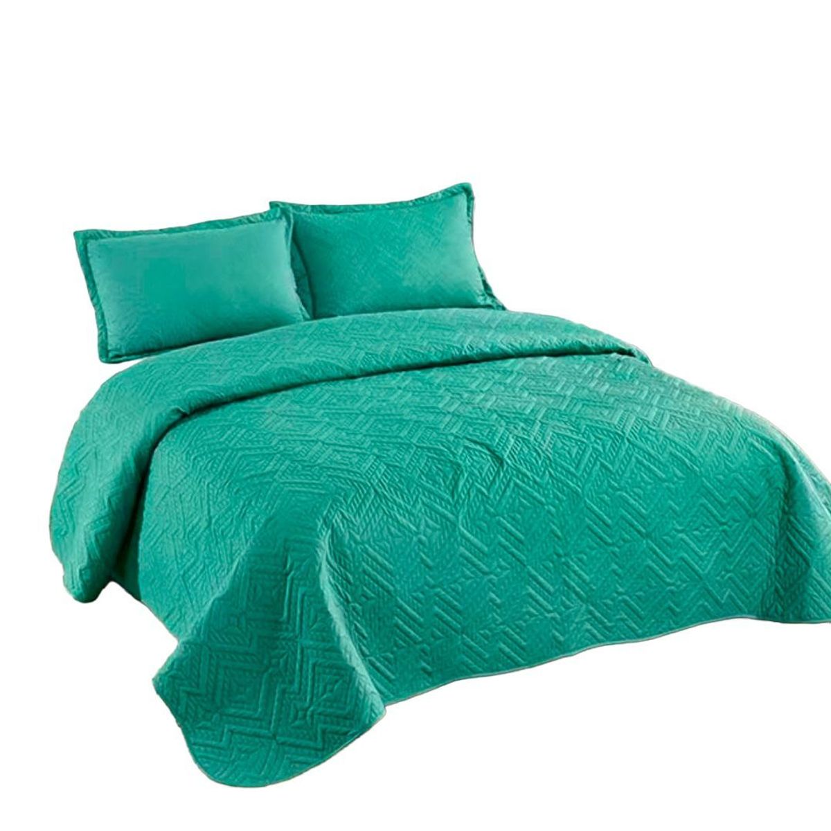 GENERICO - Cubre Cama De Verano Unicolor 2 Plazas