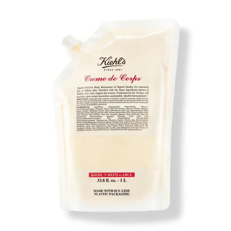 Crema Corporal Kiehl's Creme de Corps 1L Refillable Crema Cuerpo
