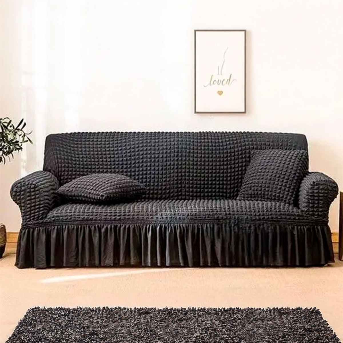 GENERICO - Funda Cubre Sofa Sillon Turco 2 Cuerpos 04