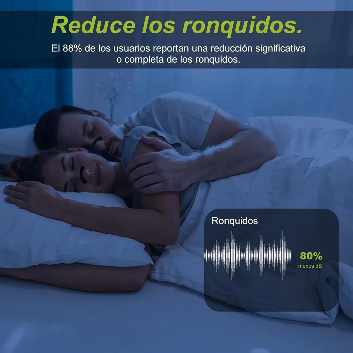 GENERICO - Dilatador Nasal Anti Ronquido Tiras Magnetico 30 Pares