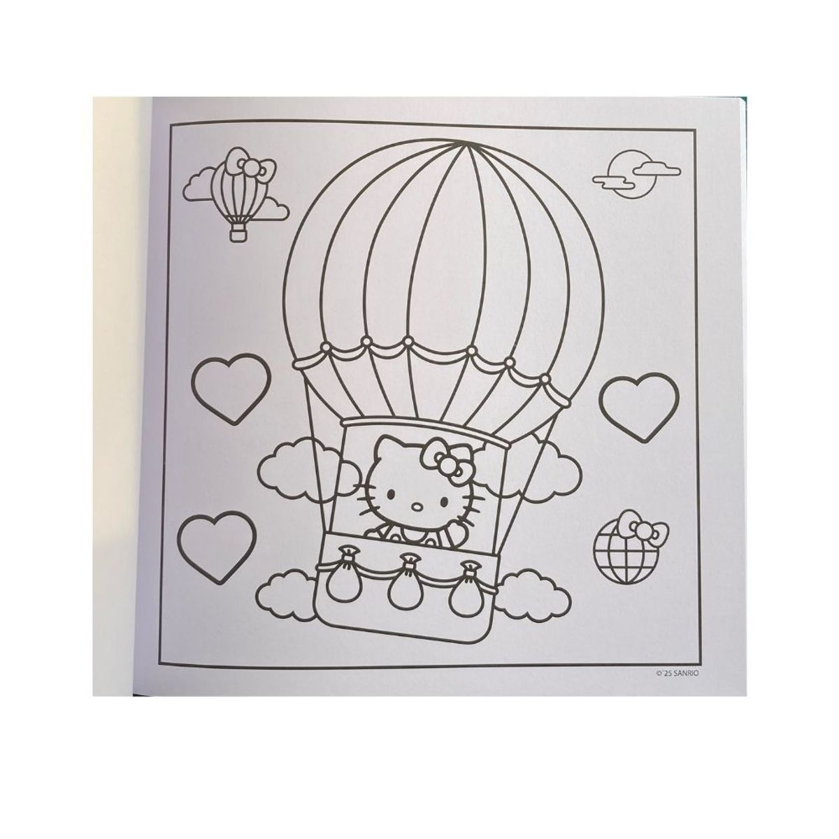 VERTICE - Libro para colorear Arte Cozy Hello Kitty - Portada casa
