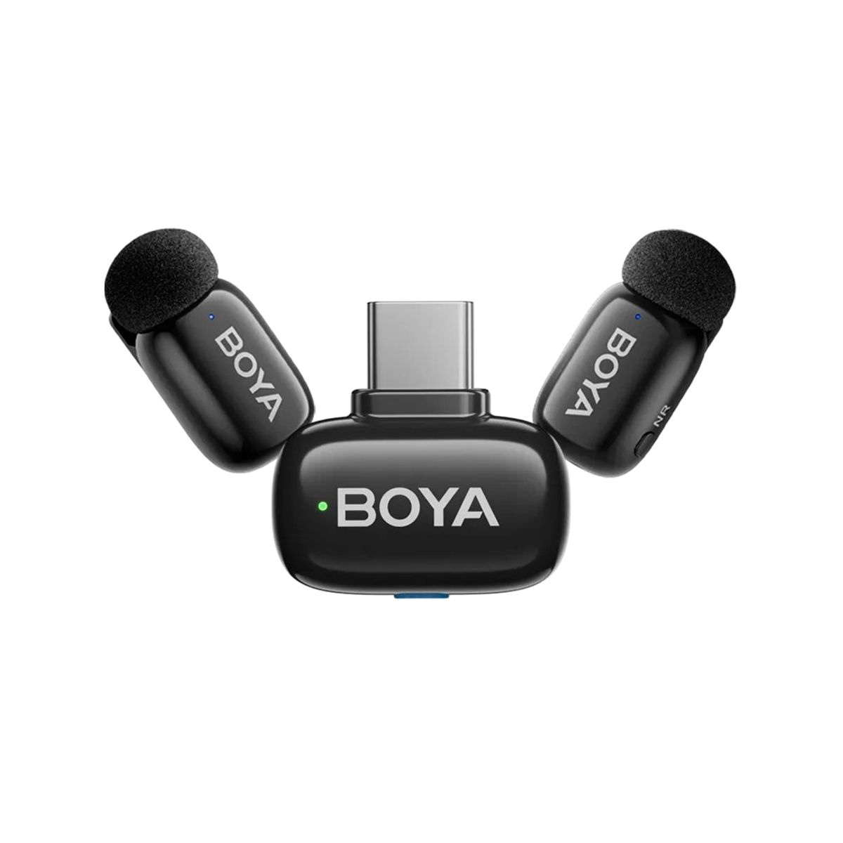BOYA - Micrófono Inalámbrico Boya Mini Usbc 2 niveles cancelación de ruido Por inteligencia artificial