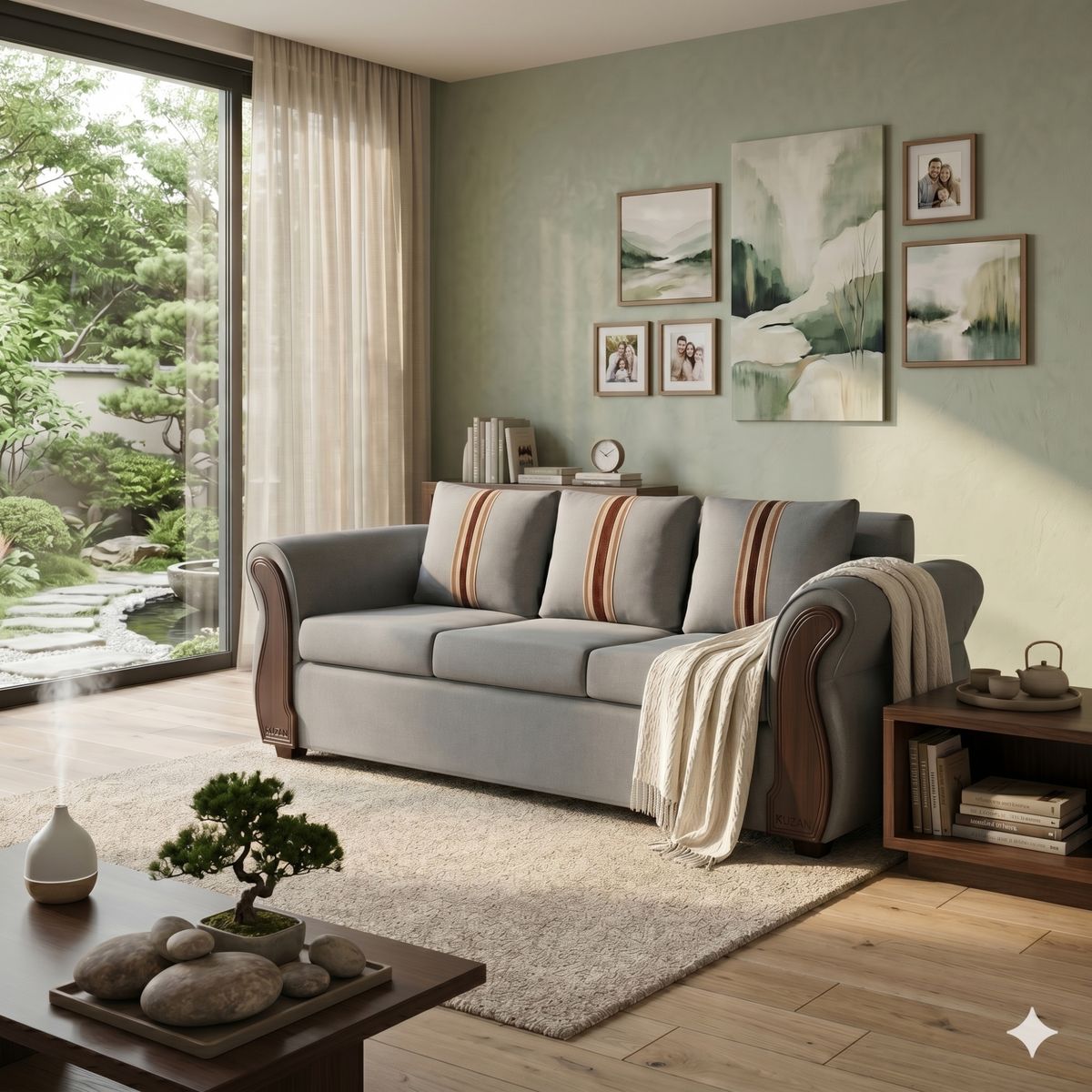 RUZAM MOBEL - SOFA 3 CUERPOS MONTANA