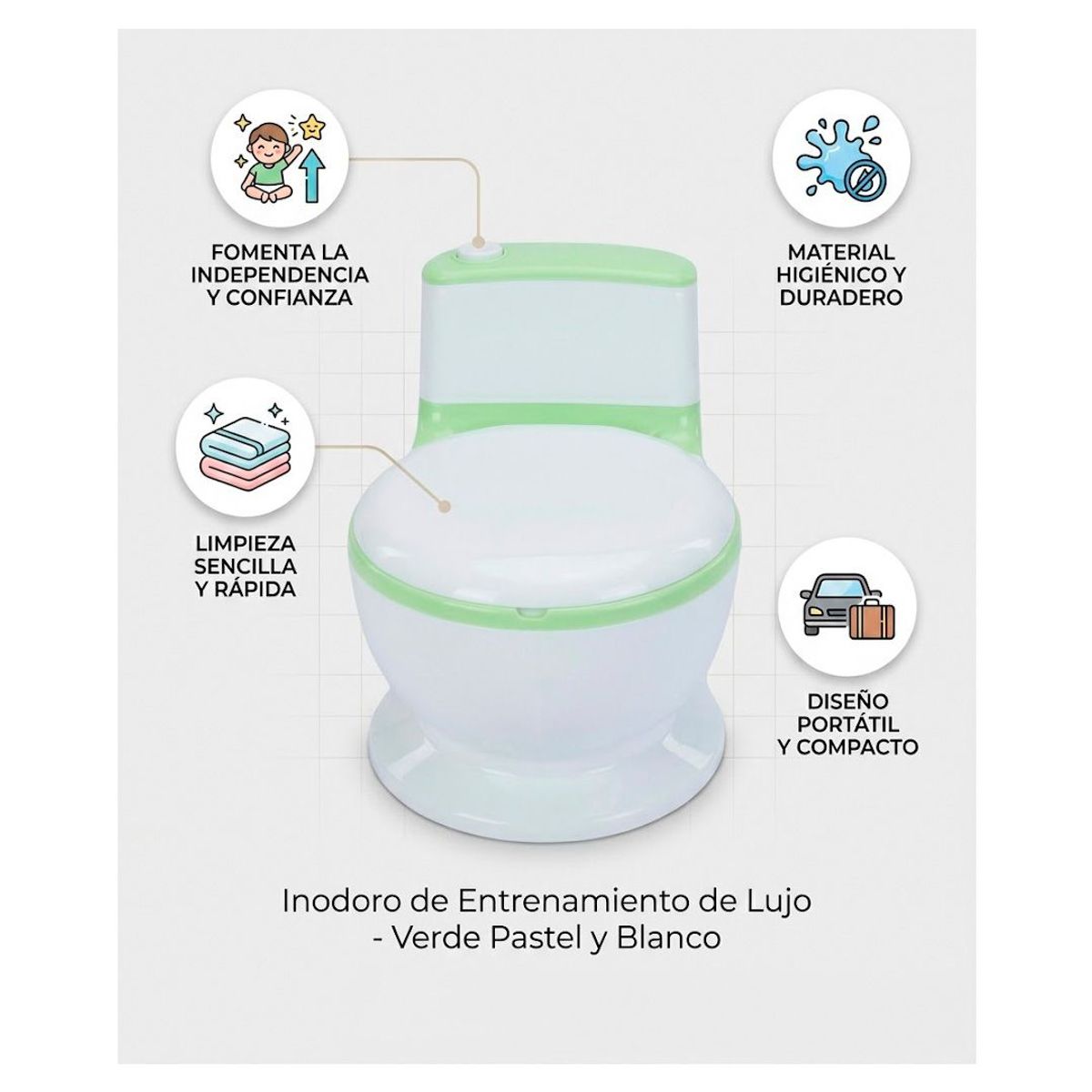 GENERICO - Baño Pelela Bacinica Niño Y Niña Urinario Portátil