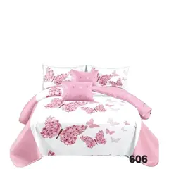 GENERICO - Cubrecama Quilt De Verano Tf Con Diseño 2 Plazas