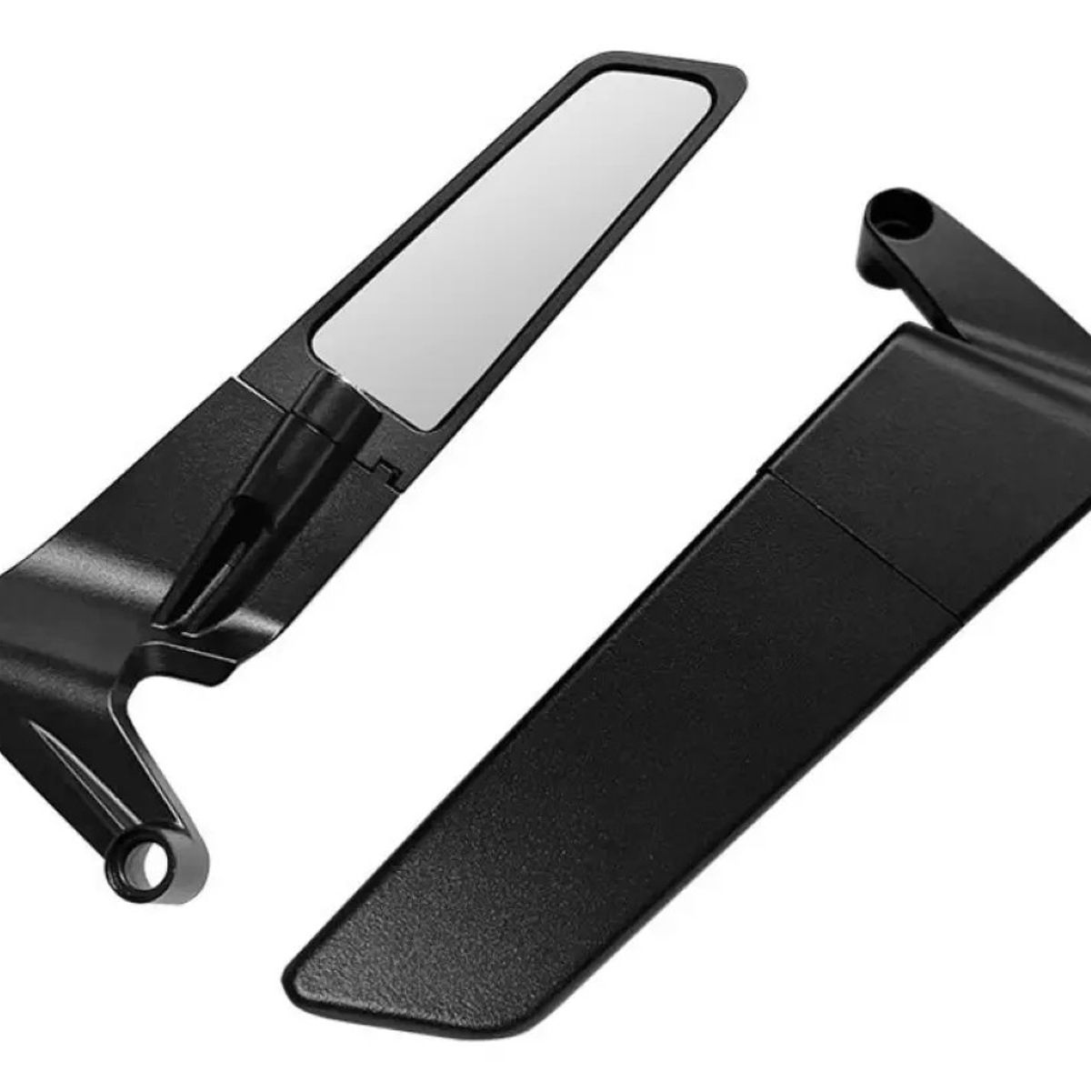 GENERICO - Espejo Aleron Tunnig Manubrio Para Motos + Pernos Color Negro