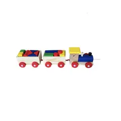 GENERICO - Tren con Bloques de Madera