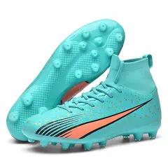 DANWEILE - Zapatillas Fútbol Unisex Negro