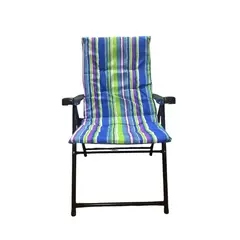 GENERICO - Silla Reposera Acolchadas Jardin Playa Camping Plegable