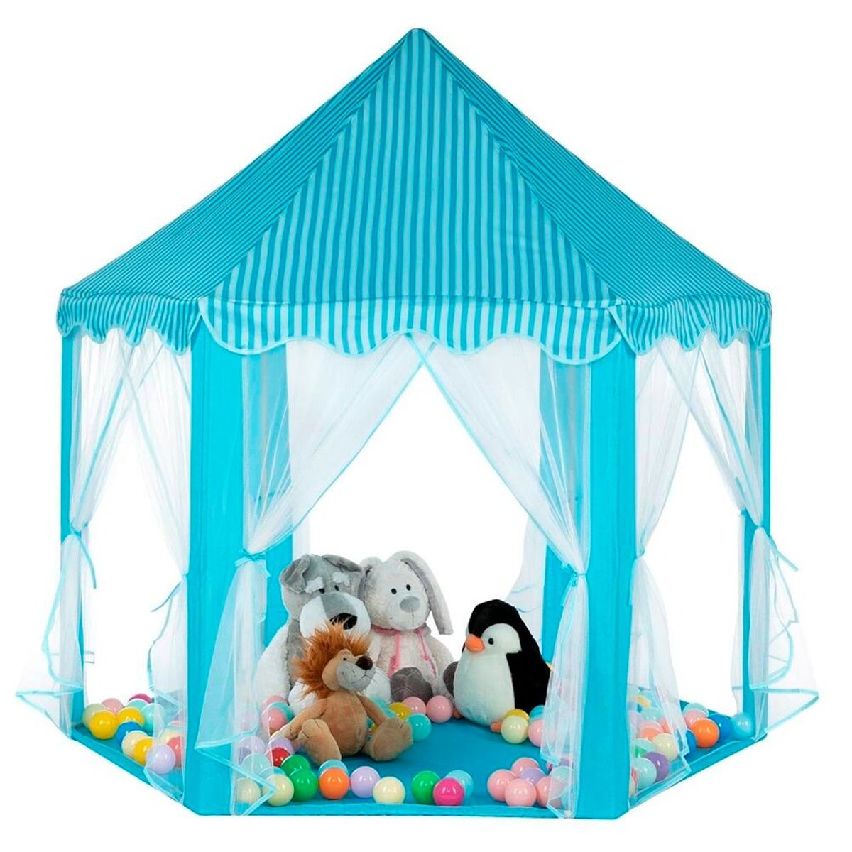 GENERICO - Castillo Tienda De Campaña Para Niños Azul