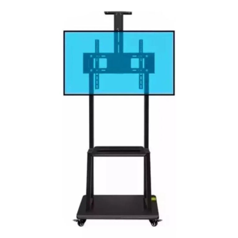 GENERICO Soporte Tv Stand Movil Pie Con Ruedas 32 A 75 Pantalla Plana